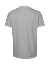 Männer V-Neck T-Shirt sports grey S