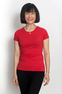 Frauen Fit T-Shirt red S