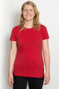 Frauen Fit T-Shirt red S
