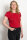 Frauen Fit T-Shirt red S
