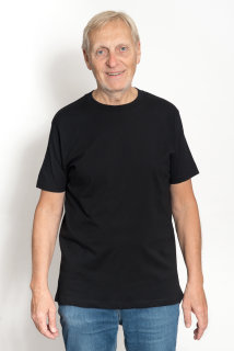 Earth Positiv Unisex-T-Shirt schwarz