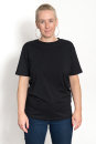 Earth Positiv Unisex-T-Shirt schwarz S