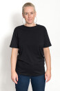 Earth Positiv Unisex-T-Shirt schwarz L