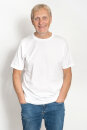 Earth Positiv Unisex-T-Shirt weiß M