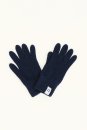 Handschuhe recyceltes Kaschmir Anita dunkelblau -...