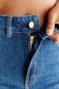 Womens Straight Fit Jeans lapis blue