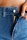 Womens Straight Fit Jeans lapis blue