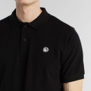 Polo Shirt Vaxholm Planet Icon schwarz L