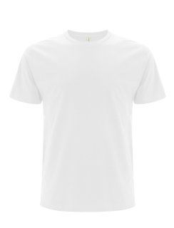 Earth Positiv Unisex-T-Shirt wei&szlig;