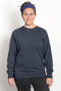 Salvage Unisex Recycling Sweater navy