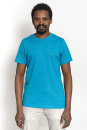 Salvage Unisex Recycling T-Shirt blau-meliert XXL