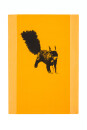 Bio&Fair-Trade Geschirrtuch Eichhörnchen gelb