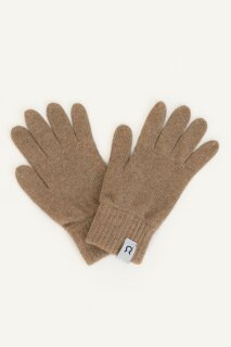 Handschuhe recyceltes Kaschmir Pier Paolo beige- gößere Größe