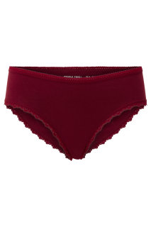 Lace Hipster burgundy