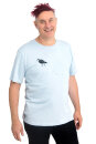 Männershirt Kenia Möwe hellgrau
