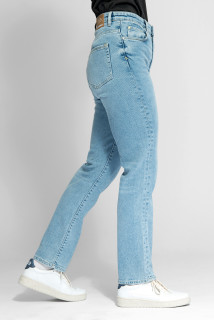 Lejaani Slim Fit Jeans High Waist easy blue