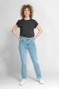 Lejaani Slim Fit Jeans High Waist easy blue