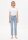 Lejaani Slim Fit Jeans High Waist easy blue