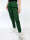 Sweatpants Unisex with Cuff and Zip Pocket bottle green
