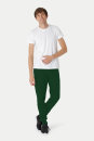 Sweatpants Unisex with Cuff and Zip Pocket bottle green XS