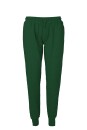 Sweatpants Unisex with Cuff and Zip Pocket bottle green M