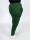 Sweatpants Unisex with Cuff and Zip Pocket bottle green M