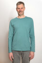 Männer Longsleeve teal S