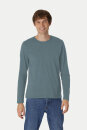 Männer Longsleeve teal S