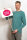 Männer Longsleeve teal S