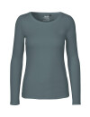 Frauen Longsleeve teal S