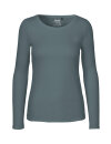 Frauen Longsleeve teal M
