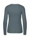 Frauen Longsleeve teal M