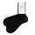 Bio-Socken aus 100% Baumwolle schwarz 41-42