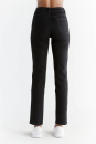 Womens Straight Fit coal black