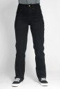 Womens Straight Fit coal black