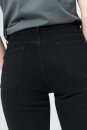 Womens Straight Fit coal black