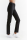 Womens Straight Fit coal black