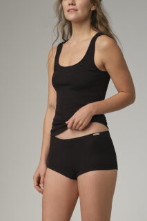 Panty ohne Elasthan schwarz 40