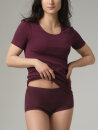 Panty ohne Elasthan burgund 40