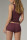 Panty ohne Elasthan burgund 40