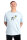Männershirt Kenia Fair Trade Kohlmeise, hellgrau