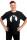 Männershirt Kenia Schwarzer Kater schwarz