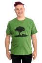 Männershirt Kenia Fair Trade Baum in Oderbruch, leaf green M