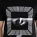 T-Shirt Stockholm Fuck Racism Fists black S