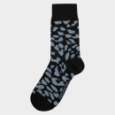 Socks Sigtuna Leopard stone blue