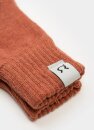 Handschuhe Anita recyceltes Kaschmir pink pompelmo