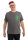 Männershirt Kenia Fair Trade Rosmarin dunkelgrau