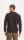 Sweater pique badge knit o-neck black jet