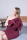 Handtuch Bio-Frottee bordeaux, 100x50 cm
