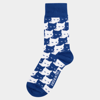 Socks Sigtuna Pepita Cats sodalite blue